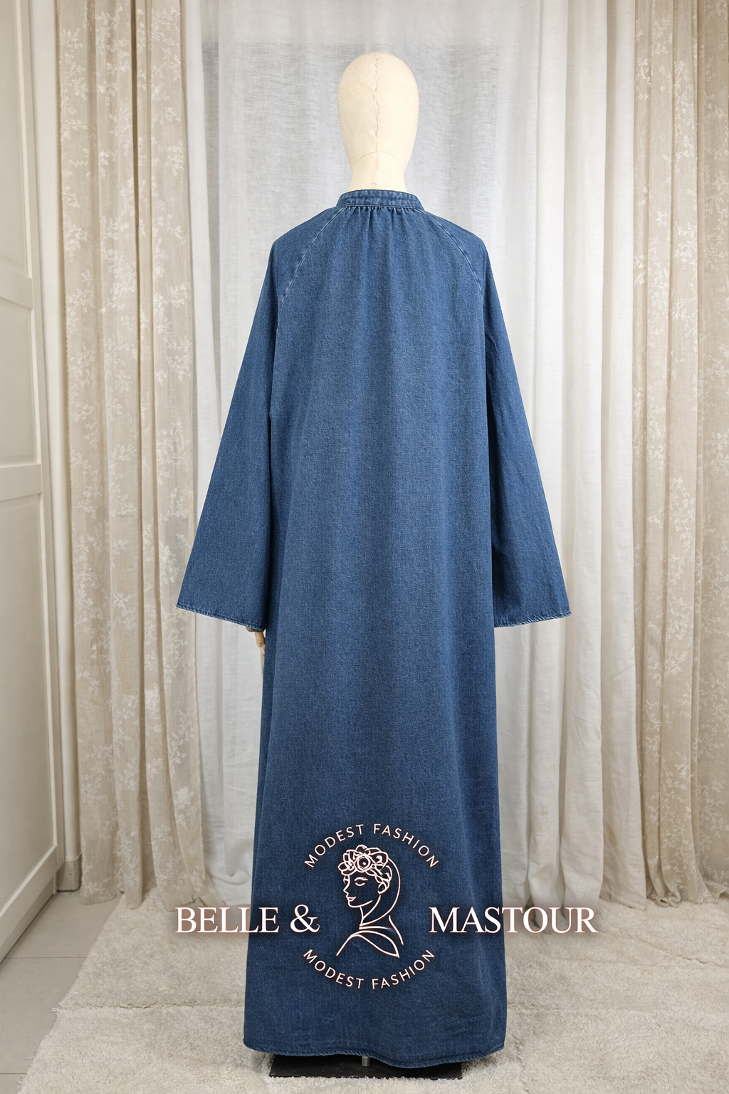 Robe denim signature