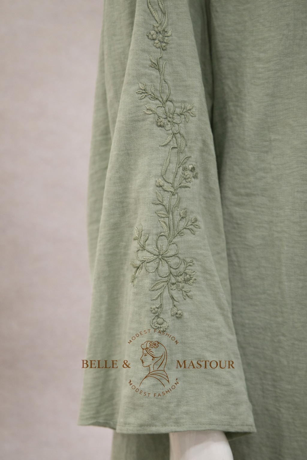 Abaya brodée