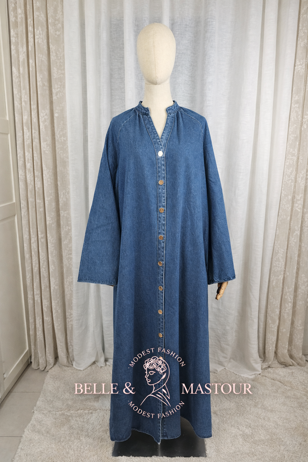 Robe denim signature