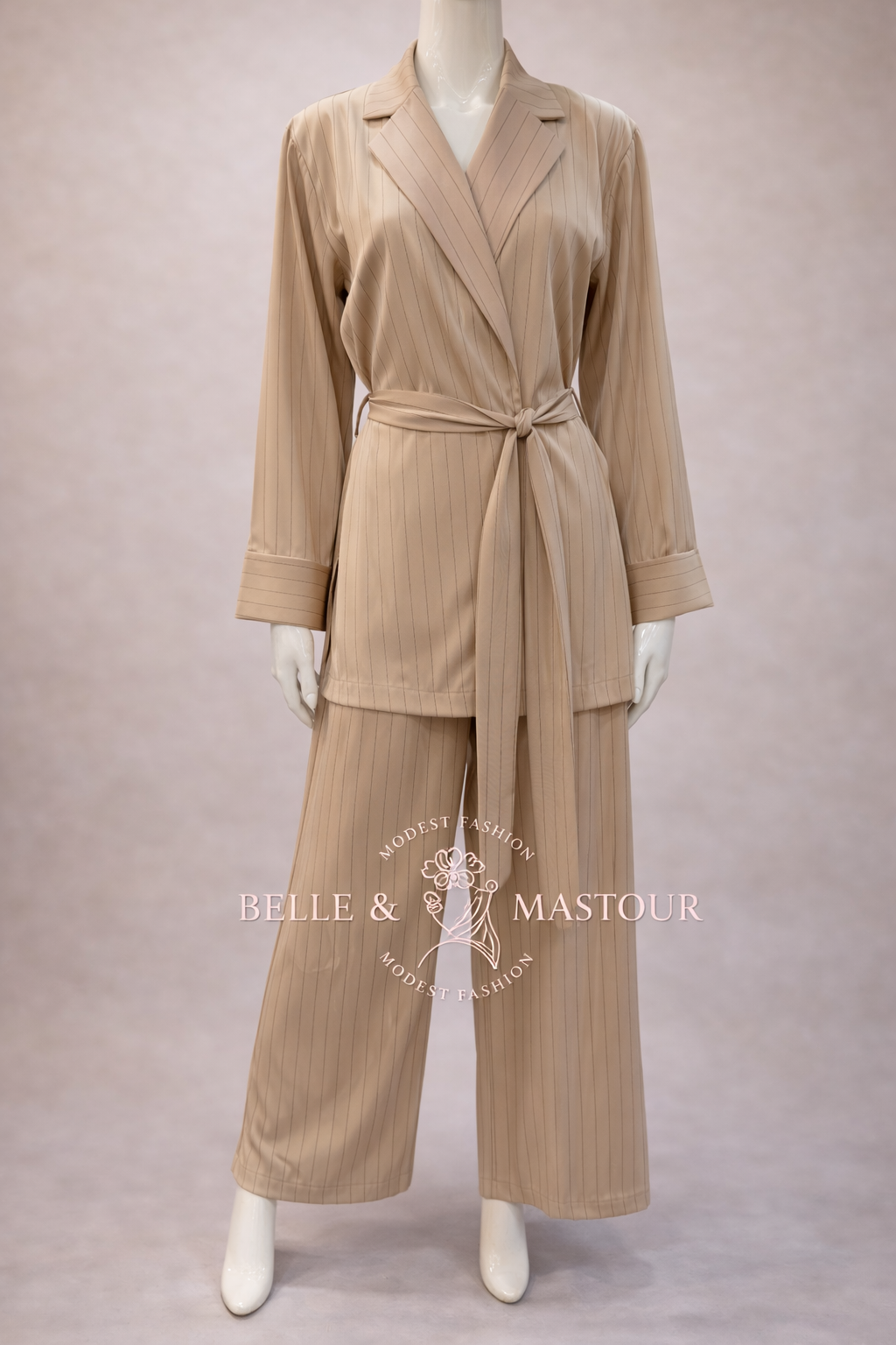 Ensemble à rayures ￼