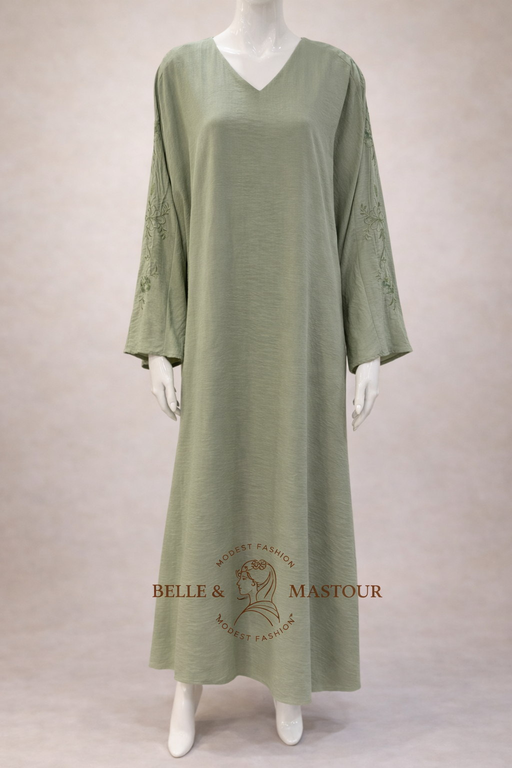Abaya brodée