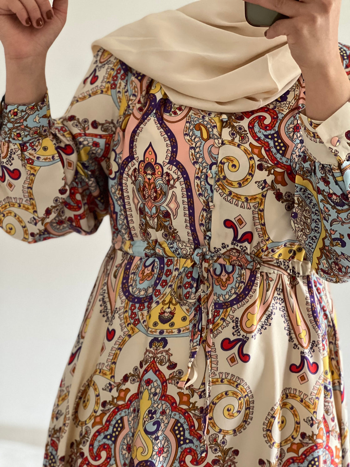 Robe à motif Dalila