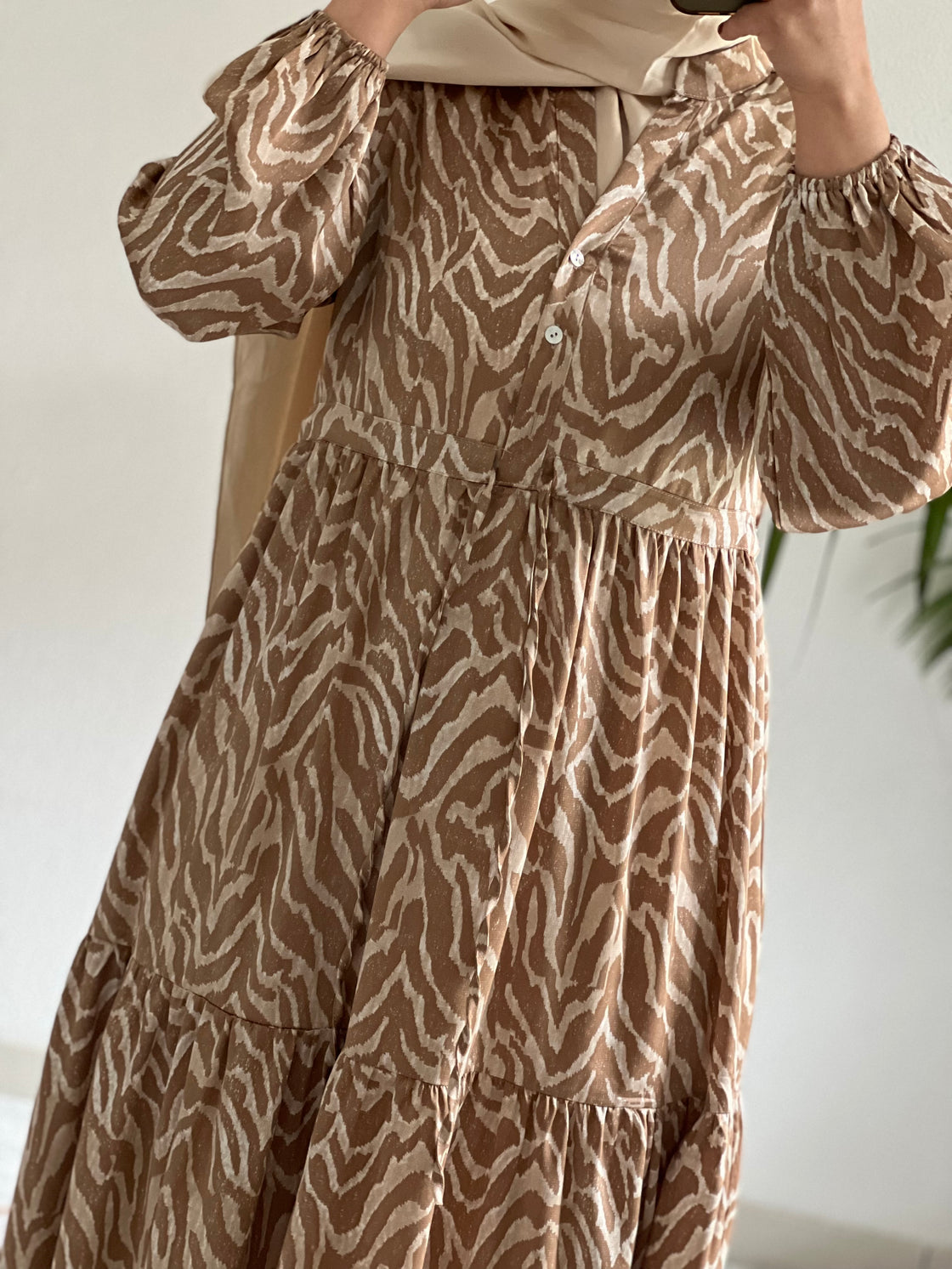 Robe à motif daniyah