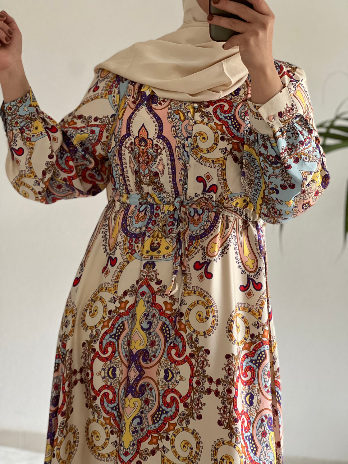 Robe à motif Dalila