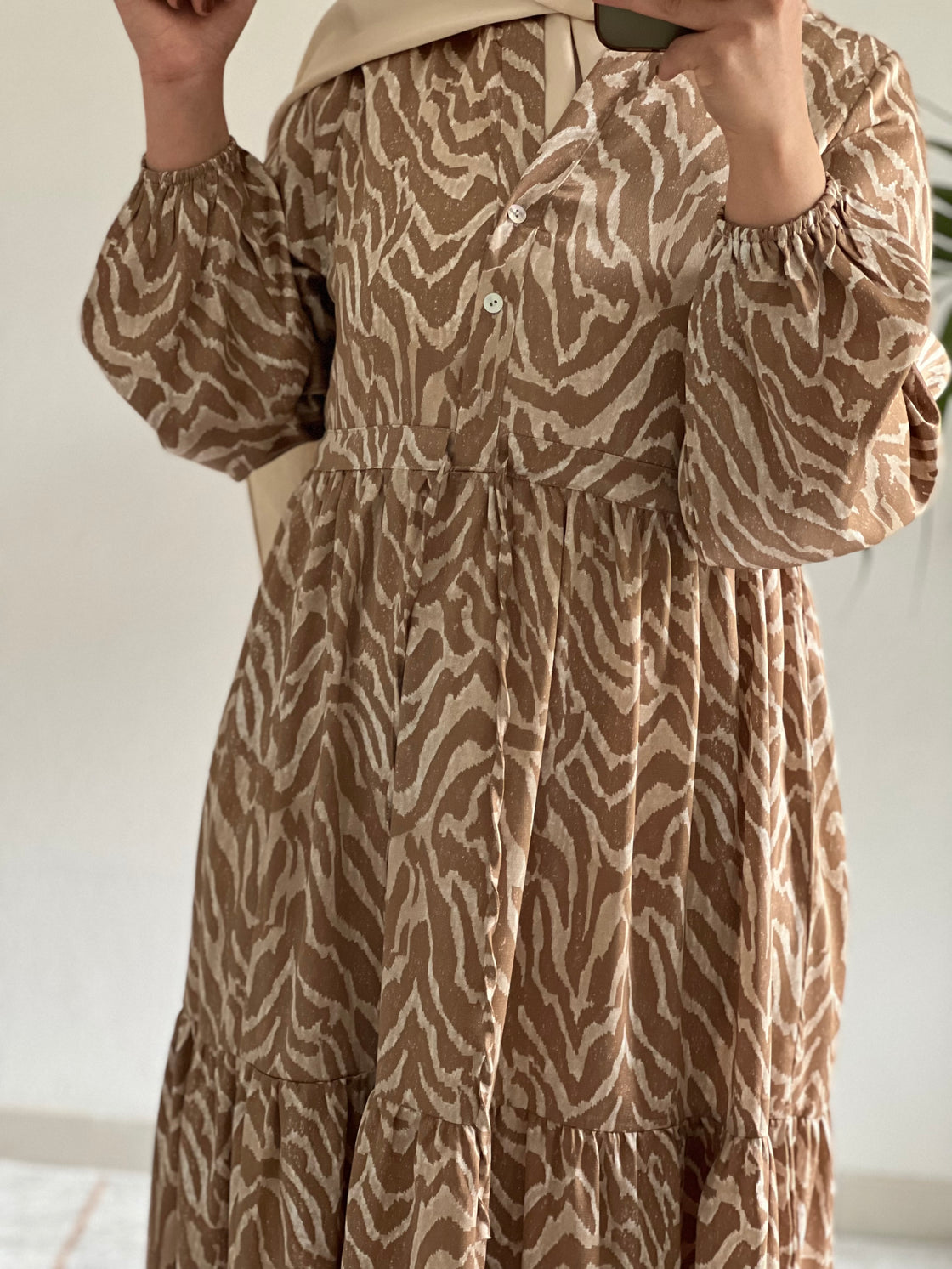 Robe à motif daniyah