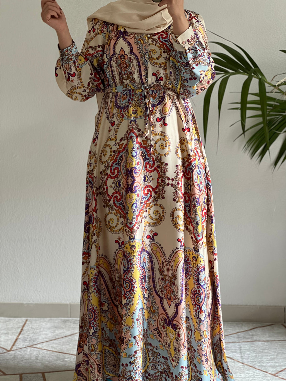 Robe à motif Dalila