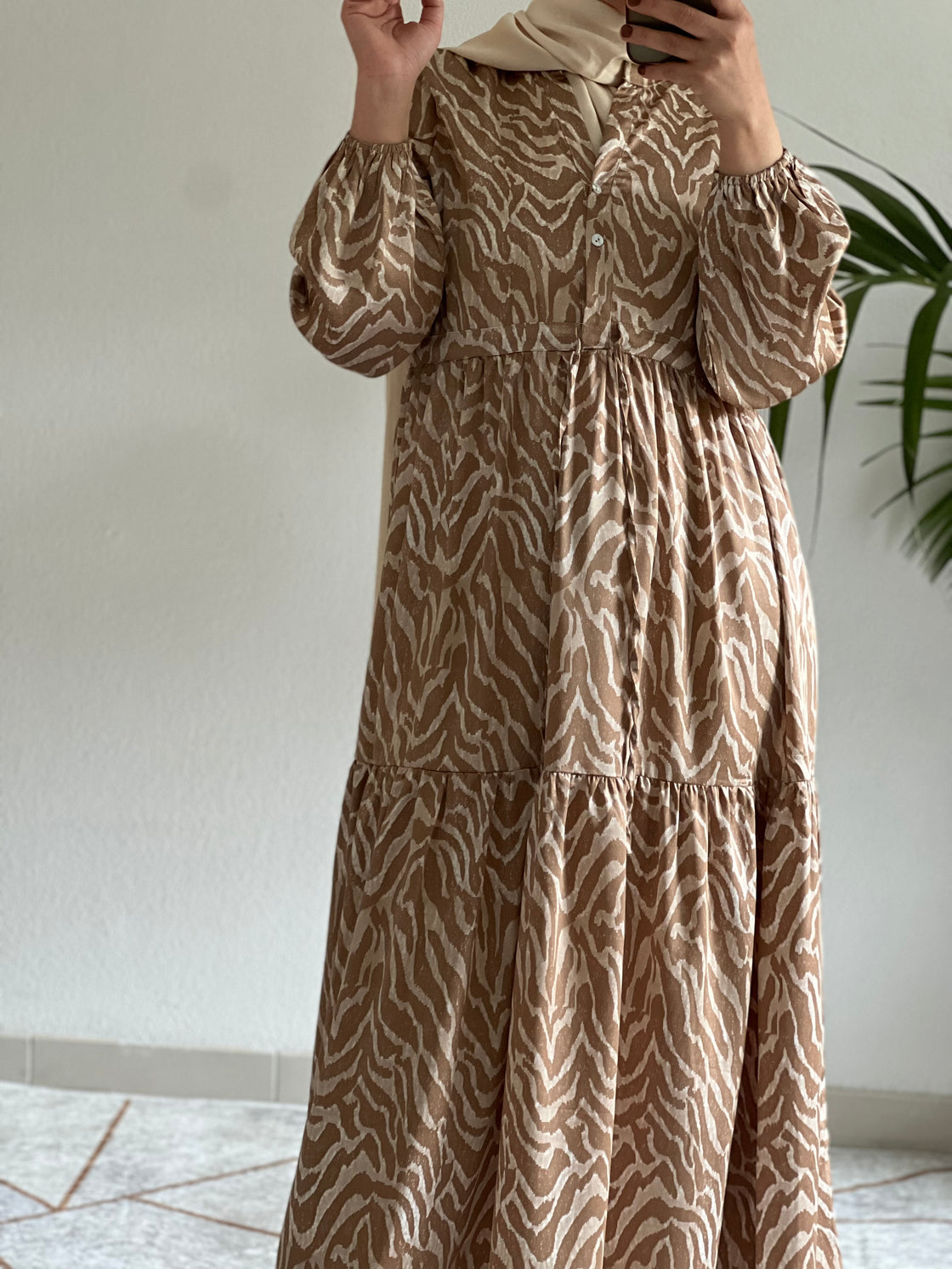 Robe à motif daniyah